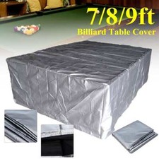 1 7/8/9Ft Outdoor Dustproof Pool Snooker Billiard Table Cover Waterproof Shield