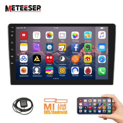 10'' Android 11 AUTORADIO GPS mit Navigation Bluetooth WIFI FM USB Doppel 2DIN