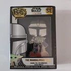 Star Wars Funko POP Enamel Collectible Pin Badge Mandalorian Holding Grogu NEW