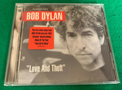 CD Bob Dylan Love and Theft w/ Jewel Case & Liner Notes