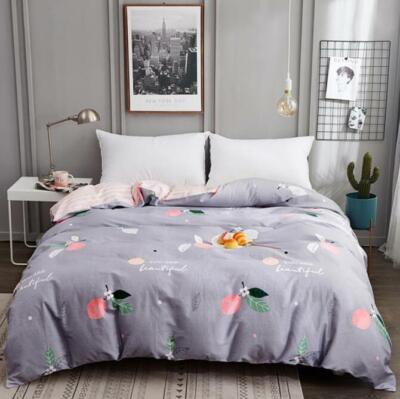3D Rosa Pfirsich NAM93423 Bett Kissenbezüge Decke Bettdecke Abdeckung Set Fay