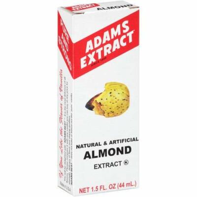 Adams Almond Extract Flavoring 1.5oz Bottles (Pack of 3)