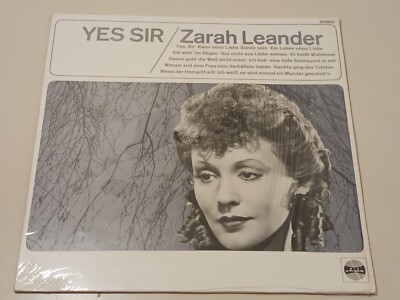 Zarah Leander - ''Yes Sir'' Ariola 72102 IU - Vinyl  Vintage Rare