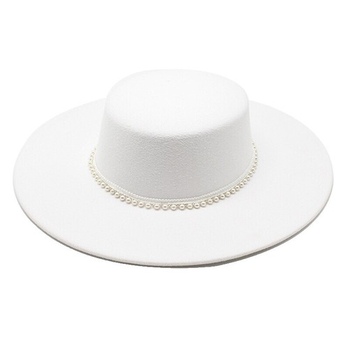 ASN Harper Floppy Hat Tan Felt FabFitFun Boho Anthropology Packable Wide $68 FabFitFun x ASN – The Harper Oatmeal Felt Floppy Boater Hat  main image 4