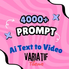 Prompt Text to Video AI | 4000+ Variatif theme