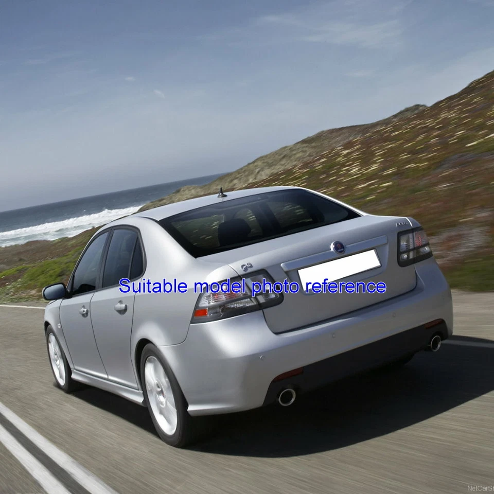 TaVbe 284G PDL Rear Duckbill Trunk Spoiler Wing Fits 2003~2012 SAAB 9-3 93 Sedan - Image 3 of 4