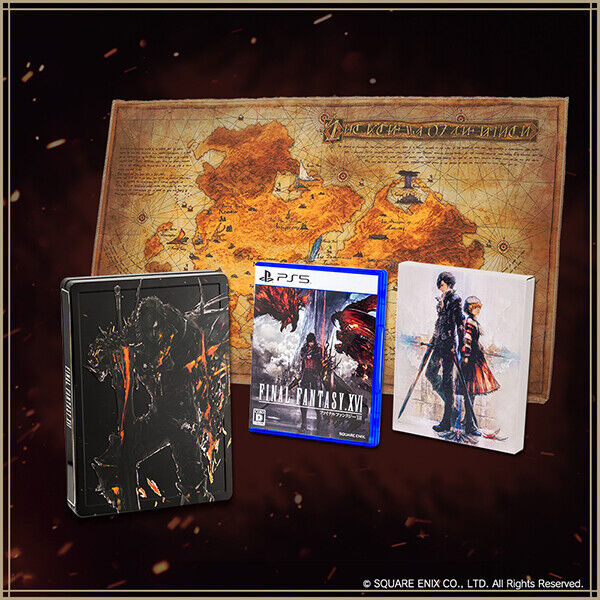NEW SQUARE ENIX Final Fantasy XVI Deluxe Edition PS5 w/in NEW SQUARE ENIX Final Fantasy XVI Deluxe Edition PS5 w/in