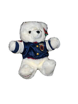 1998 Kmart Christmas Teddy Bear White 18