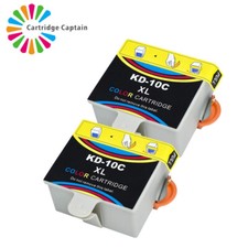 2 Colour Kodak 10 Ink Cartridge XL for ESP 3250 5250 7250 7200 Printer