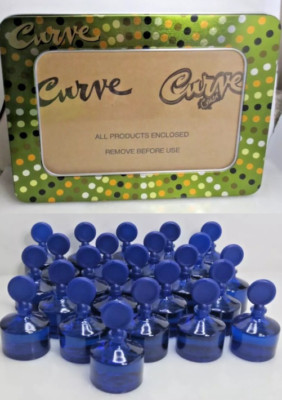 CURVE KICKS MEN BY LIZ CLAIBORNE COLOGNE SPLASH 0.18 OZ W/ CASE (LOT OF 24)