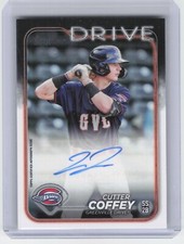 2024 Topps Pro Debut Cutter Coffey PD-113 Base Prospect Auto Red Sox 