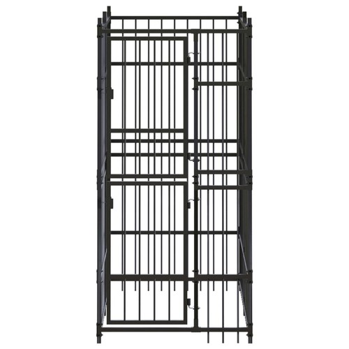 Outdoor Gehege Auslauf Welpen Hunde Stahl 96x190 cm 1,84 m2 sicher wetterfest - Bild 2 von 7
