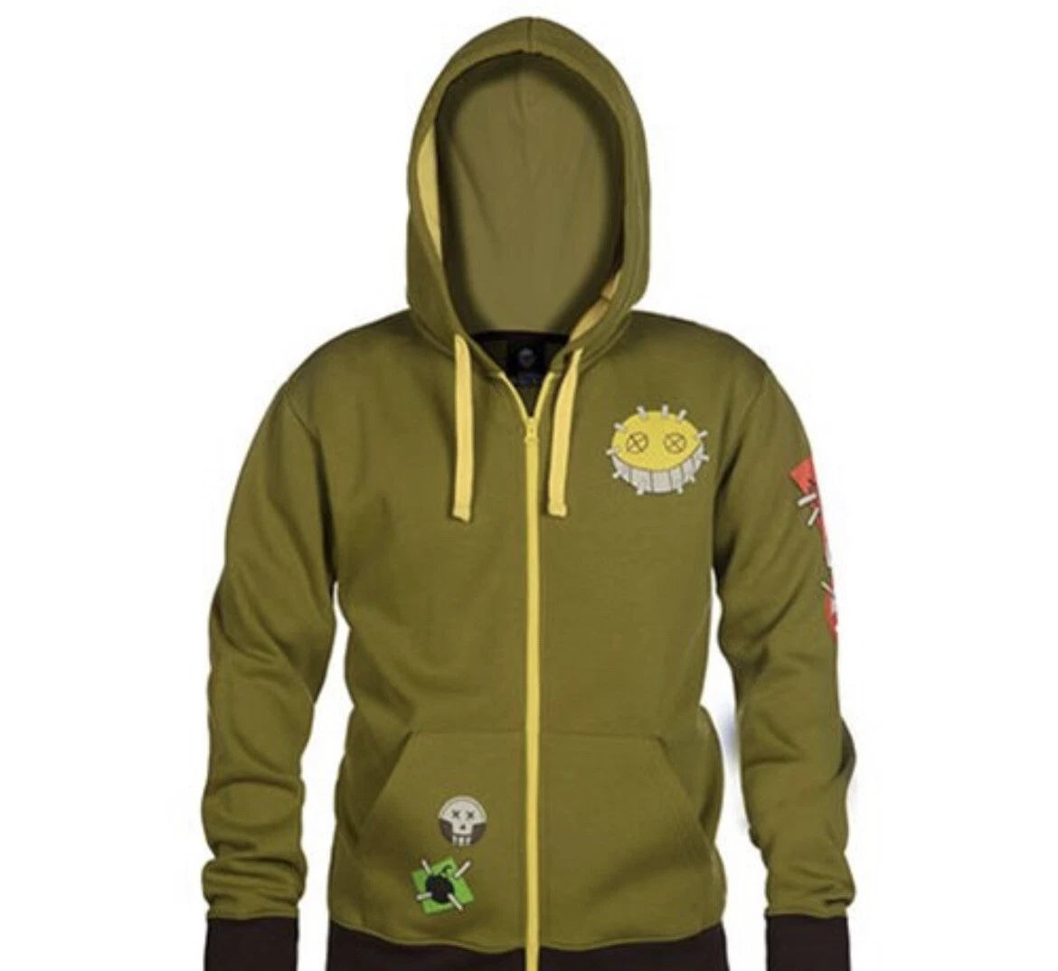 Overwatch Ultimate Junkrat Adult Zip-Up Hoodie X-Small