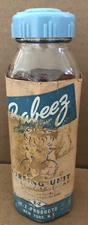 Vintage BABEEZ Nursing Unit Glass Baby Bottle w/ Original Sleeve E-Z PRODUCTS NY