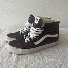 Vans Unisex High Top 507698 Gray Skate Shoes Sneakers Size Mens 9 Womens 10.5