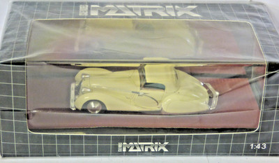 Matrix Talbot Lago T150C Cabriolet Figoni & Falaschi 1936 cream 1:43 scale