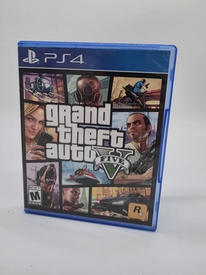 Grand Theft Auto 5 GTA 5 For Sony Playstation 4 PS4 GOOD