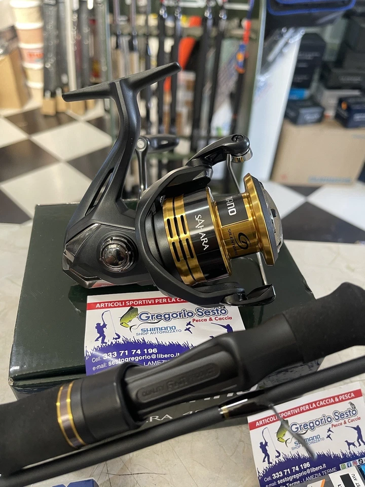 COMBO SPINNING INTERAMENTE SHIMANO SAHARA - Immagine 4 di 4