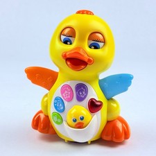 Huile Toys Musical Dancing Duck Interactive Toddler Toy Yellow 808