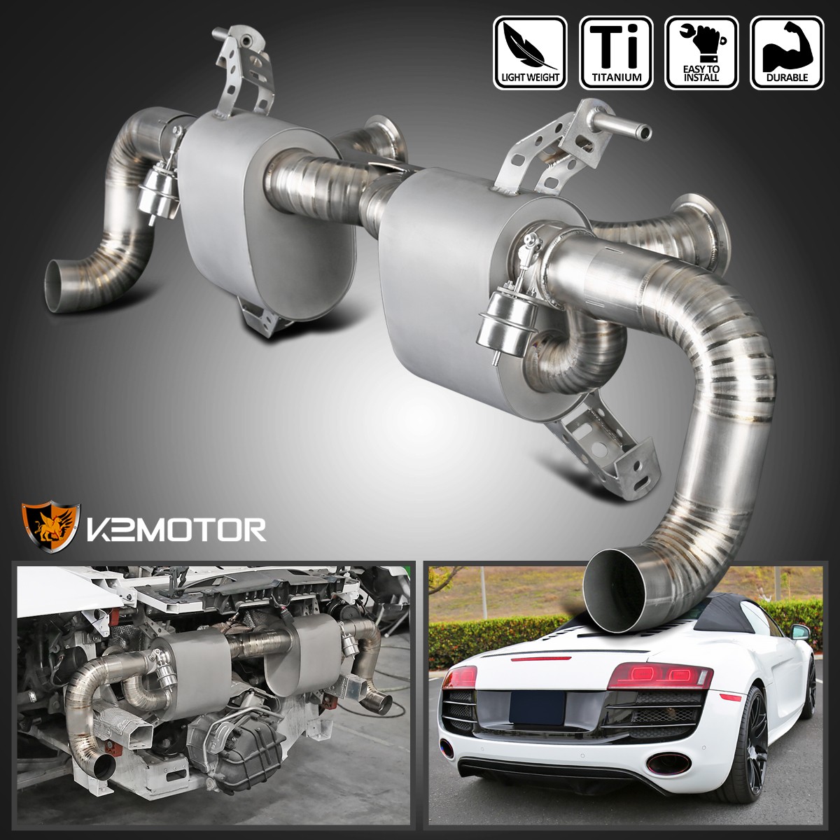 Audi R8 2008-2012 Exhaust systems Set