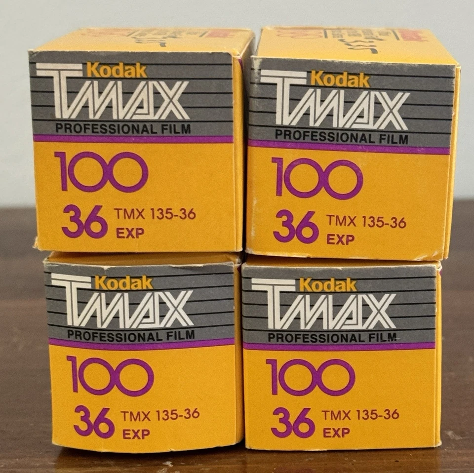 4 Rolls KODAK TMAX Film 400 35mm 36-Exp B&W Print Expired 3/1990 SHIPS SAME DAY! - Image 3 of 4