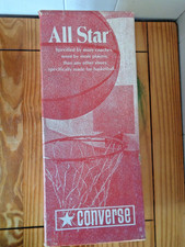 Vintage Converse All Star Shoe Box Men's 11 Red Ox - BOX ONLY