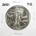 2021 Type-2 American Silver Eagle BU 1 oz #SC