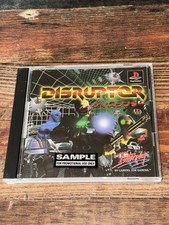 PS1 Disruptor NTSC Japan Jewel Case Vintage Video Game Playstation One