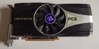 PowerColor Radeon HD 7870 PCS+ 2GB GDDR5 Grafikkarte graphics card *defekt*
