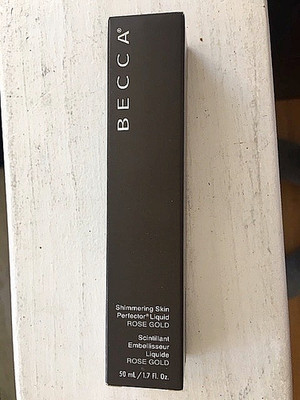 Becca Shimmering Skin Perfector Liquid 1.7 oz / 50 ml Rose Gold BNIB