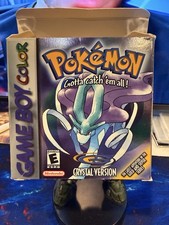 Pokemon: Crystal Version Game Boy Color, 2001 CIB
