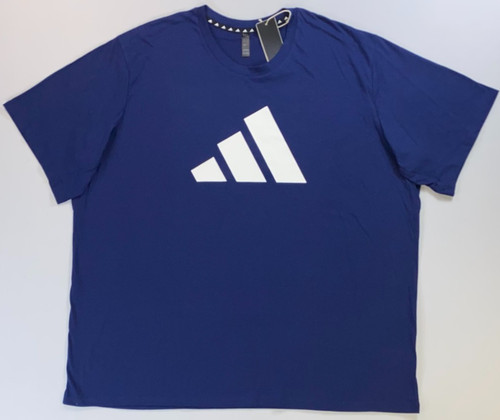Men's Big & Tall Adidas Essentials Feel Ready Logo Training T-Shirt Navy 3XL
