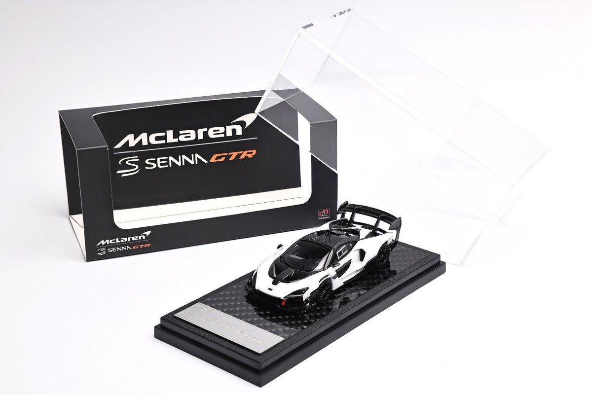 LCD MODELS LCD64024 1:64 MCLAREN SENNA GTR (WHITE) DIECAST
