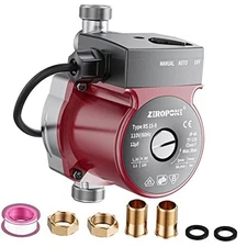 Hot Water Recirculating Pump, Water Circulator Pump, 120W 110V Automatic 15-9S