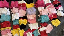    HUGE BABY GIRL CLOTHING LOT   OVER 100 PIECES   