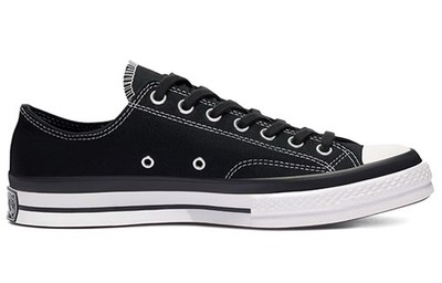 Size 12 - Fragment Design x Moncler x Converse Chuck 70 Low Black
