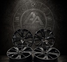 X4 Genuine Refurbished Gloss Black Volvo XC60 21” Alloy Wheels (32134533)