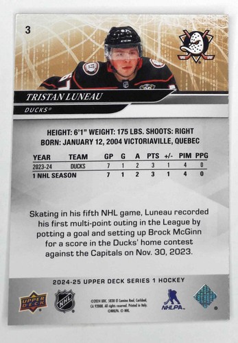2024-25 Upper Deck Serie 1 und 2 #1 - #200 und #251 - #450 Du wählst aus - Bild 10 von 322