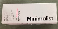 Minimalist 2 Salicylic Acid Serum For Acne, Blackheads Open Pores- 1 Oz. NIB