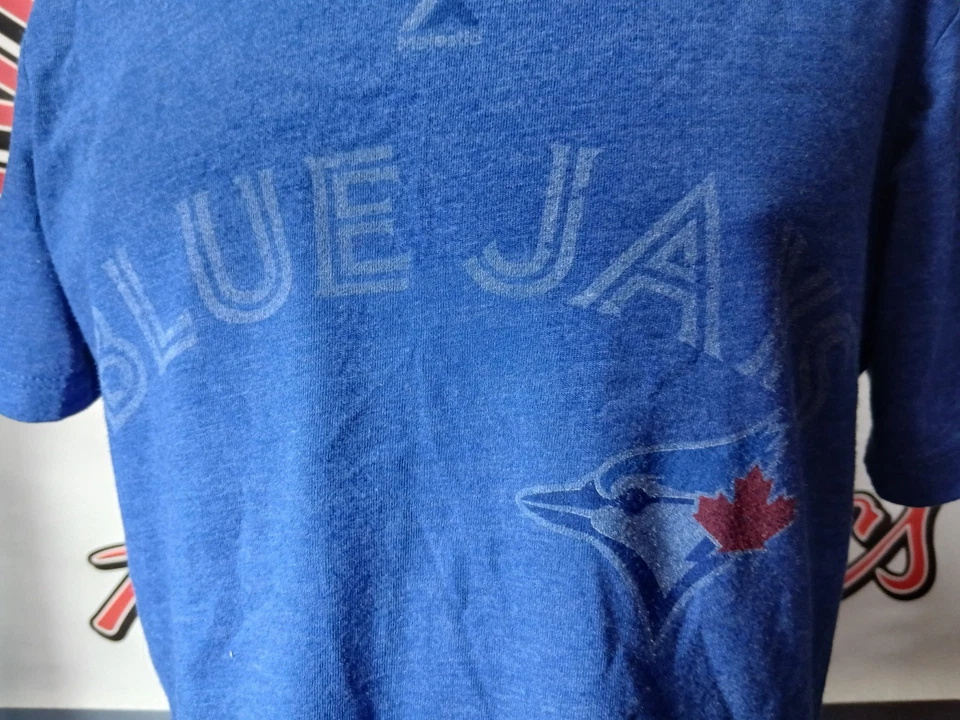 CAMISETA TORONTO BLUE JAYS VINTAGE ESTILO DESGASTADO MUJER JOSE BAUTISTA MLB Foto 2 de 4