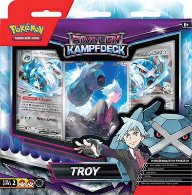 POKÉMON Sammelkarte Pokémon Rivalen-Kampfdeck   Troy