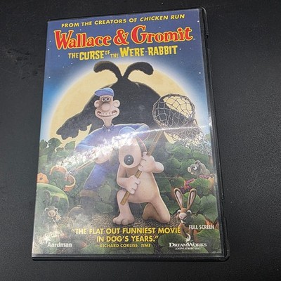 Wallace & Gromit: The Curse of the Were-Rabbit DVD 2005 Full Screen