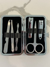 6 PCS Pedicure/Manicure Tools Set Nail File Clippers Cuticle Pusher Kit - NEW