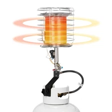 VEVOR Propane Tank Top Heater, 42000 BTU Rapid Heating 360-Degree Infrared Radia