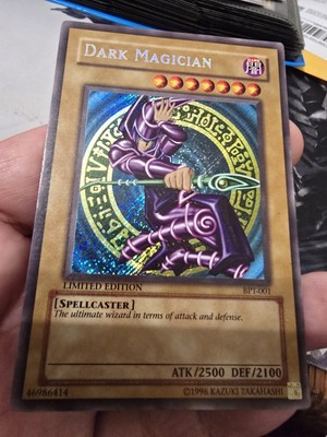 Yu-Gi-Oh! Dark Magician BPT-001 Secret Rare Limited Lightly Played