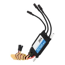 Waterproof 20A ESC LCD Programming 24S Lipo Dual Way Bidirectional ESC Precise