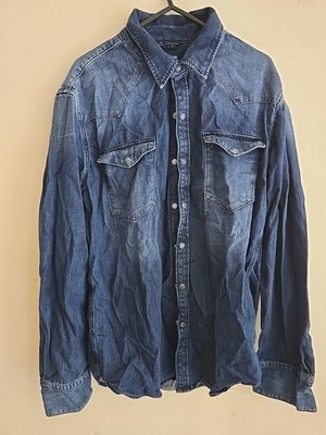 Free Soul Denim Jacket Size L