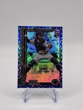 Drew Romo 2025 Topps Holiday Blue Holiday Lights Foil Rookie Card RC #H114. rookie card picture
