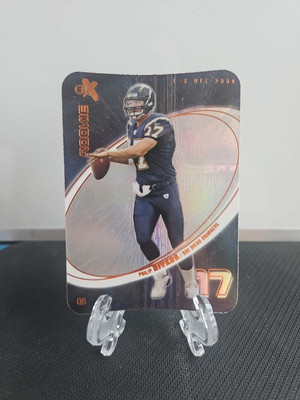 2004 Fleer EX Philip Rivers Die Cut Rookie RC #42 Chargers
