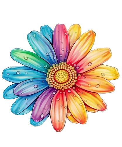 LGBTQ Rainbow Heart Love Sunflower Pride Self Adhesive Vinyl Sticker